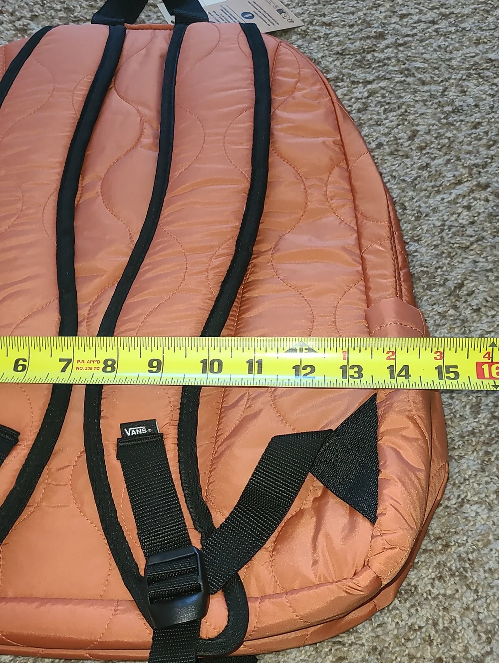 Vans quilted backpack